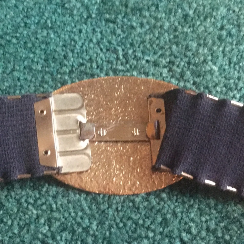 Vintage Metal Mermaid Scale Stretchy Belt